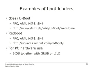 Denx 01 linux-quick-start | PDF
