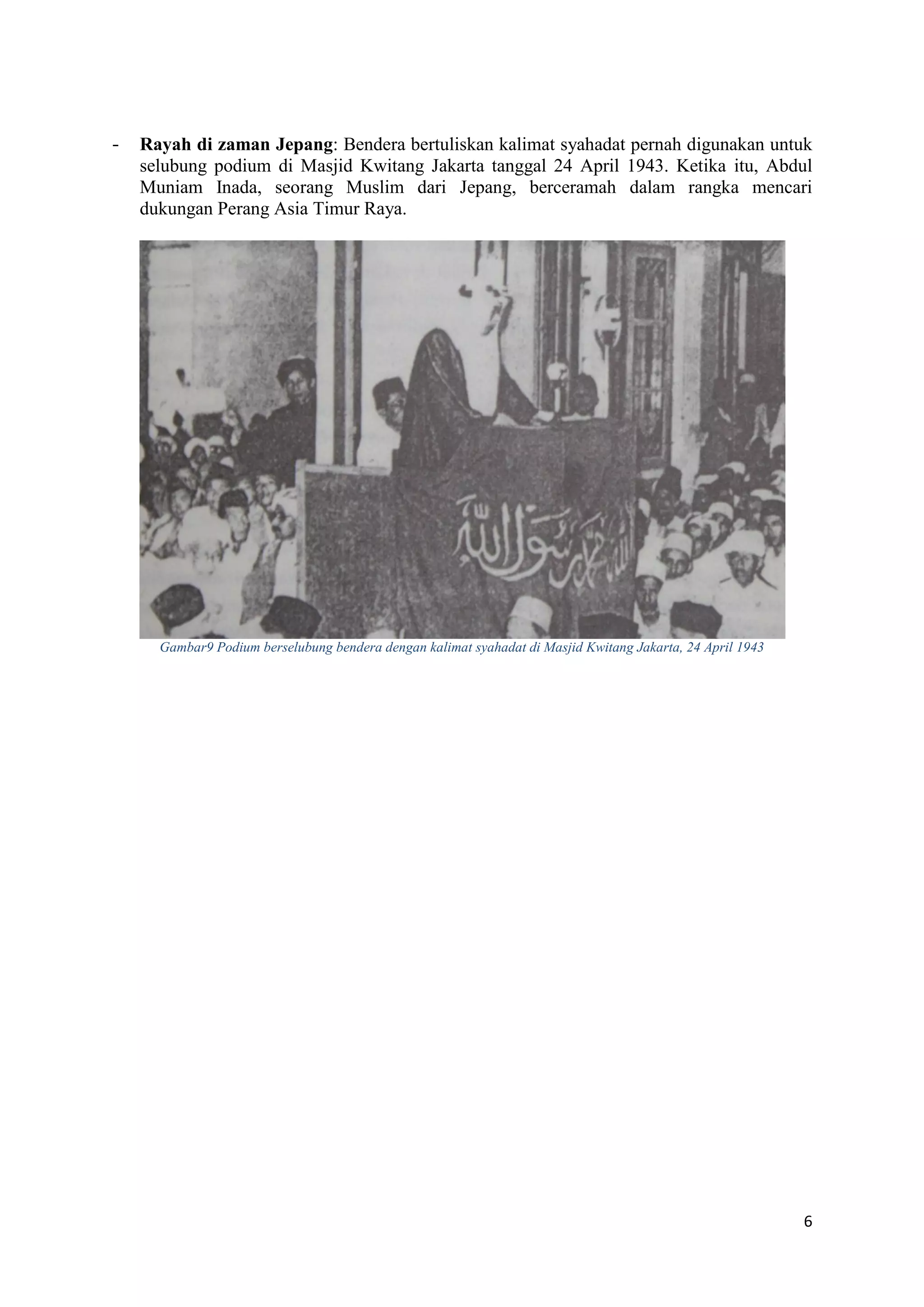Liwa (Bendera) Dan Rayah (Panji) Rasulullah SAW | PDF