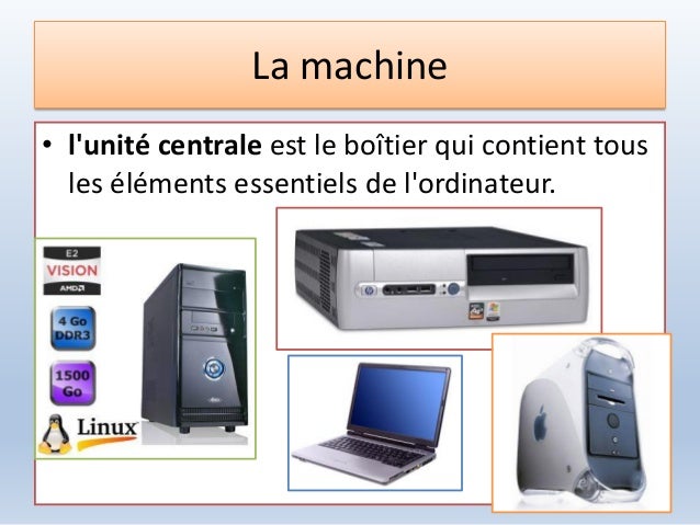Ordinateur : module 1