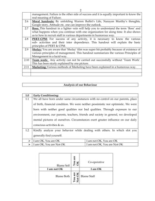 Failure Handout.pdf 01 management handouts | PDF