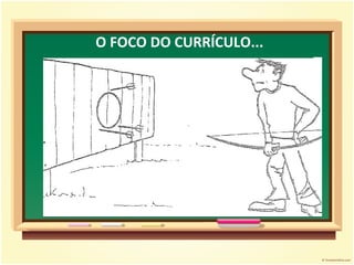 O FOCO DO CURRÍCULO... 