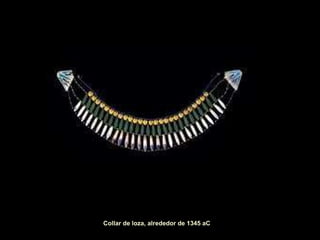 Collar de loza, alrededor de 1345 aC 