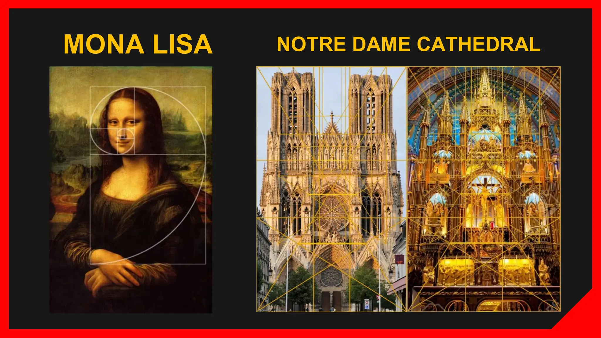 MONA LISA NOTRE DAME CATHEDRAL
 