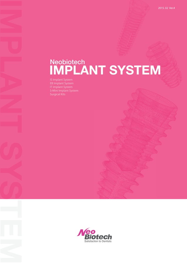 Neo Biotech Implant System Catalog PDF Dental Health Diseases and