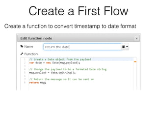 01 Node-RED Basic | PDF