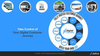 © 2002 - 2015 Jahia Solutions Group SA
Take Control of
Your Digital Customer
Journey
 