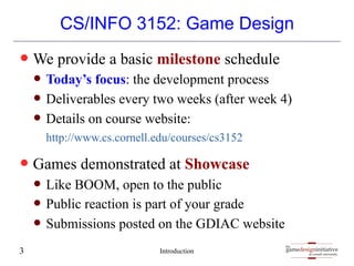 Overview of Computer Game Development | PPT