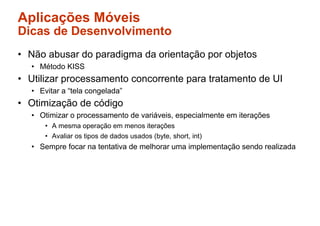 Desenvolvimento de Aplicações Móveis em Java - Parte 1