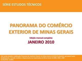 01. panorama   comex mg jan2010