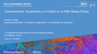 SIXTH ASSESSMENT REPORT
Working Group I – The Physical Science Basis
9 August 2021
#ClimateReport #IPCC
SIXTH ASSESSMENT R...