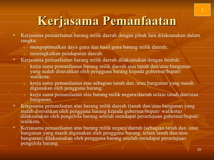 Contoh Surat Perjanjian Pinjam Pakai Barang Milik Daerah