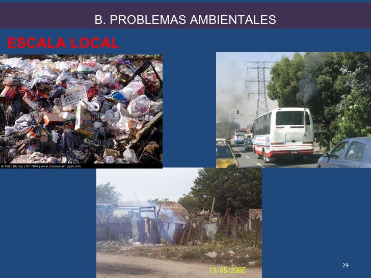 Resultado de imagen para problematica ambiental global y local