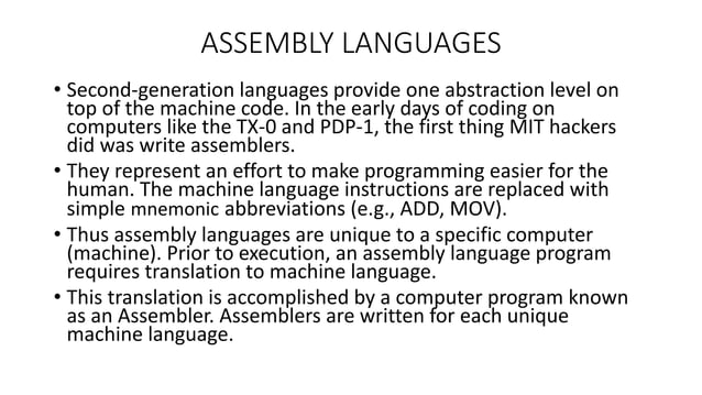 01-PROGRAMMING introA of the class name. Pptx | PPT