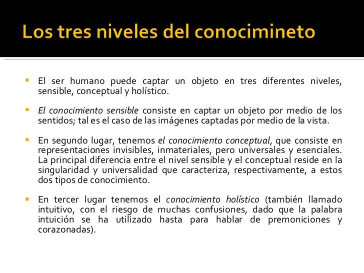Teoría del conocimiento / Epistemología
