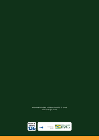 COE/SVS/MS | Abr. 2020
36
Recomendações de proteção aos
trabalhadores dos serviços de saúde
no atendimento de COVID-19 e outras
síndromes gripais
Biblioteca Virtual em Saúde do Ministério da Saúde
www.saude.gov.br/bvs
 