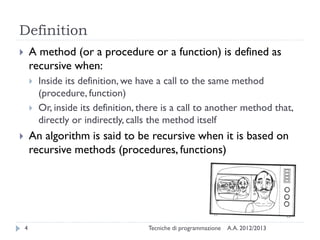 Recursion in Java | PDF