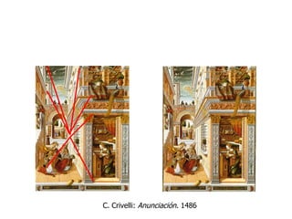 C. Crivelli:  Anunciación . 1486 