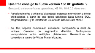 Oracle Database XE 18c | PPTX