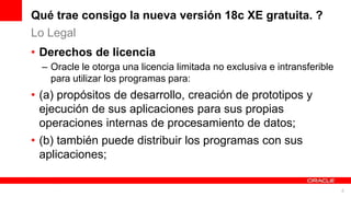 Oracle Database XE 18c | PPTX