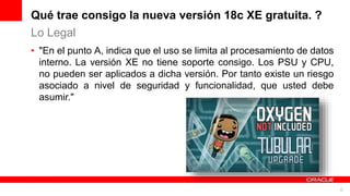 Oracle Database XE 18c | PPTX