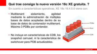 Oracle Database XE 18c | PPTX