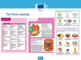 Disclaimer: The contents of this presentation are the views of the author and do not necessarily represent an official position of the European Commission.
The French example
 