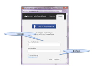 Textbox




          Button
 