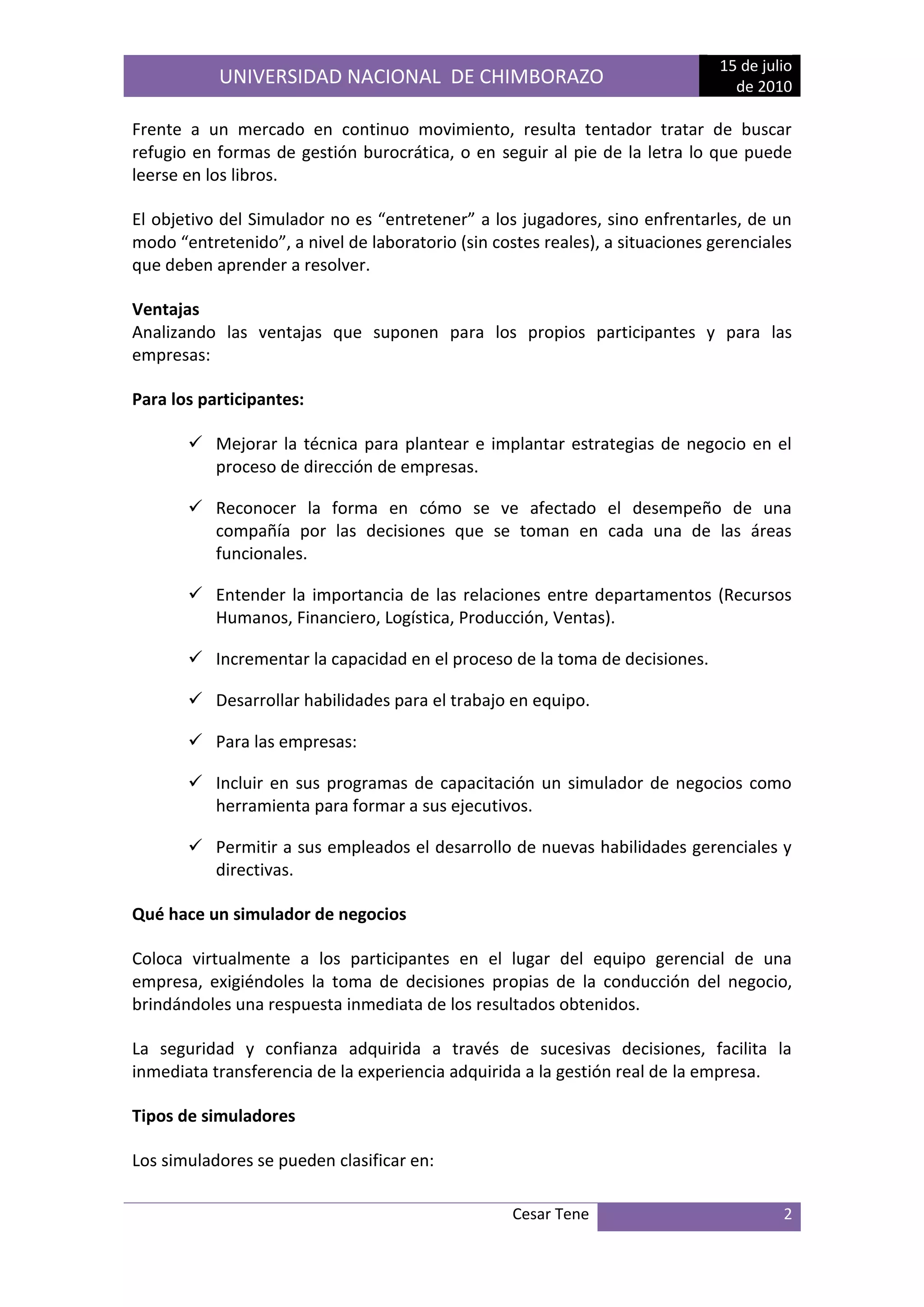 01. simuladores de negocio