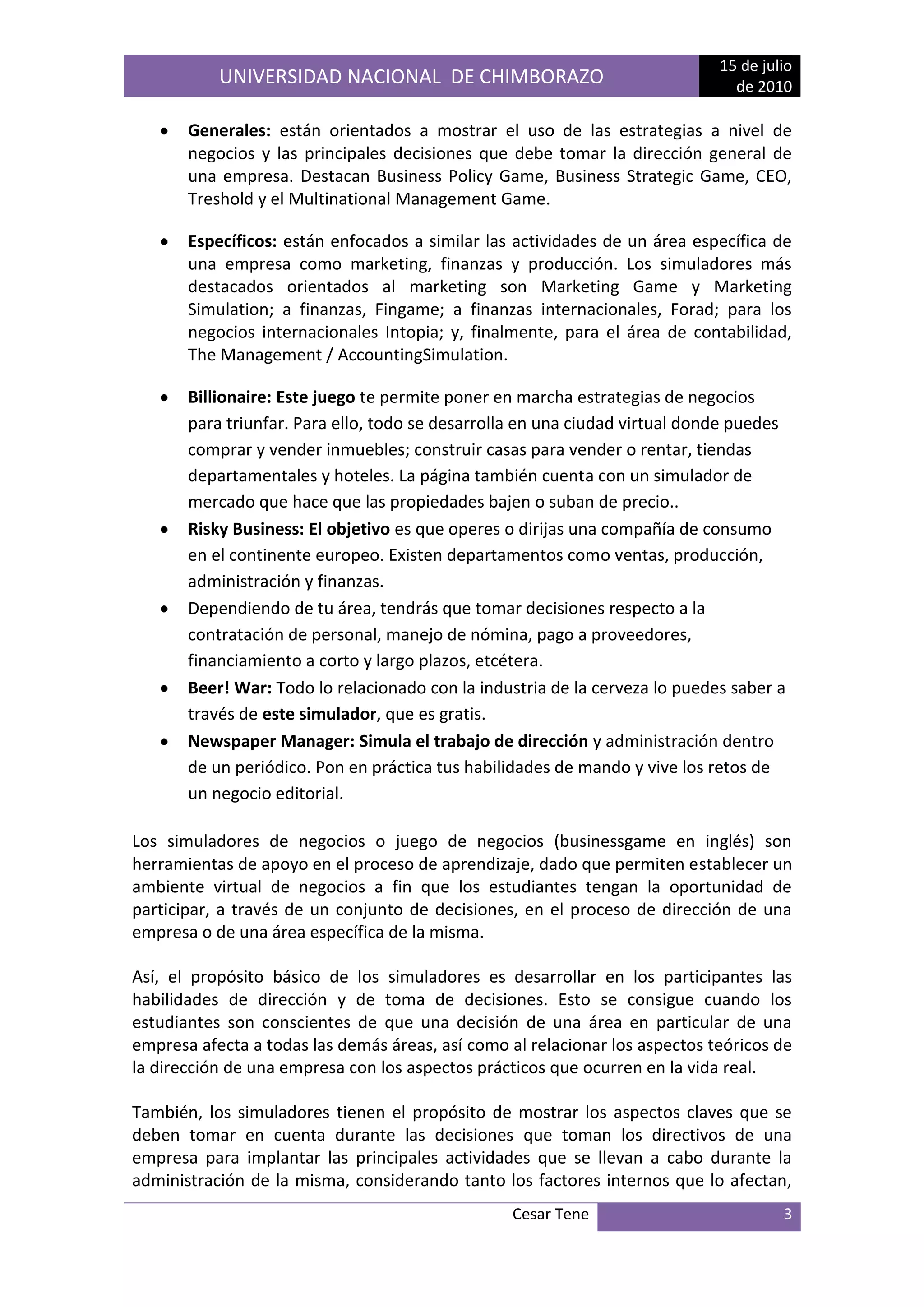 01. simuladores de negocio