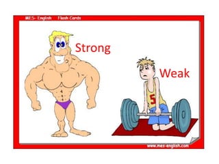 Strong
         Weak
 
