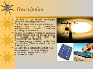 Solar Power Feasibility in Pakistan | PPT