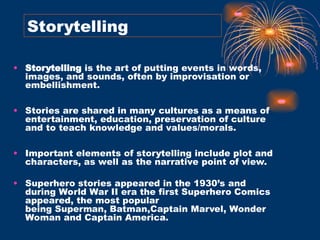 01 - Super heroes Workshop - CLIL activity for kids.ppt