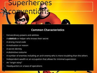01 - Super heroes Workshop - CLIL activity for kids.ppt