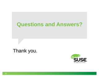 Thank you.
53
Questions and Answers?
 