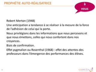 Un besoin permanent pour s’adapter
 