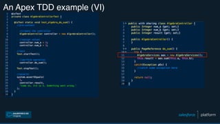 Test Driven Development (TDD) on Force.com projects | PDF