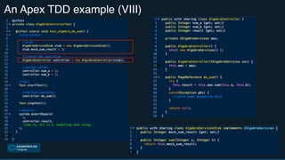 Test Driven Development (TDD) on Force.com projects | PDF