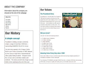 ABOUT THE COMPANY
Information about the company are
showed at the end of the webpage
 