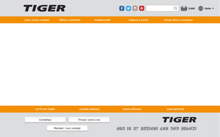 Casa, cucina e spezie Ufficio e cartoleria Indispensabili Ragazzi e scuola Tempo libero e accessori
3,00€ Italia
TUTTO SU TIGER
Contattaci Trovaci vicino a te
Mandaci i tuoi consigli
LAVORA CON NOI TOUR VIRTUALE JOIN VENTURE
ORA IN 27 NAZIONI CON 505 NEGOZI
 