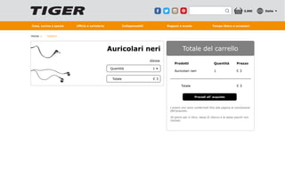 Casa, cucina e spezie Ufficio e cartoleria Indispensabili Ragazzi e scuola Tempo libero e accessori
3,00€ Italia
Home Cestino
Auricolari neri
1
Totale del carrello
Quantità
€ 3Totale
Elimina
Prodotti
Auricolari neri
Quantità
1
Prezzo
€ 3
Totale € 3
Procedi all’ acquisto
I prezzi non sono confermati fino alla pagina di conclusione
dell’acquisto.
30 giorni per il ritiro, tassa di ritorno e la tassa pacchi non
riscossi.
 