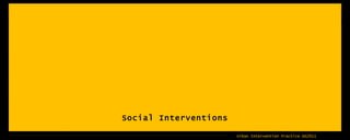 Social Interventions 