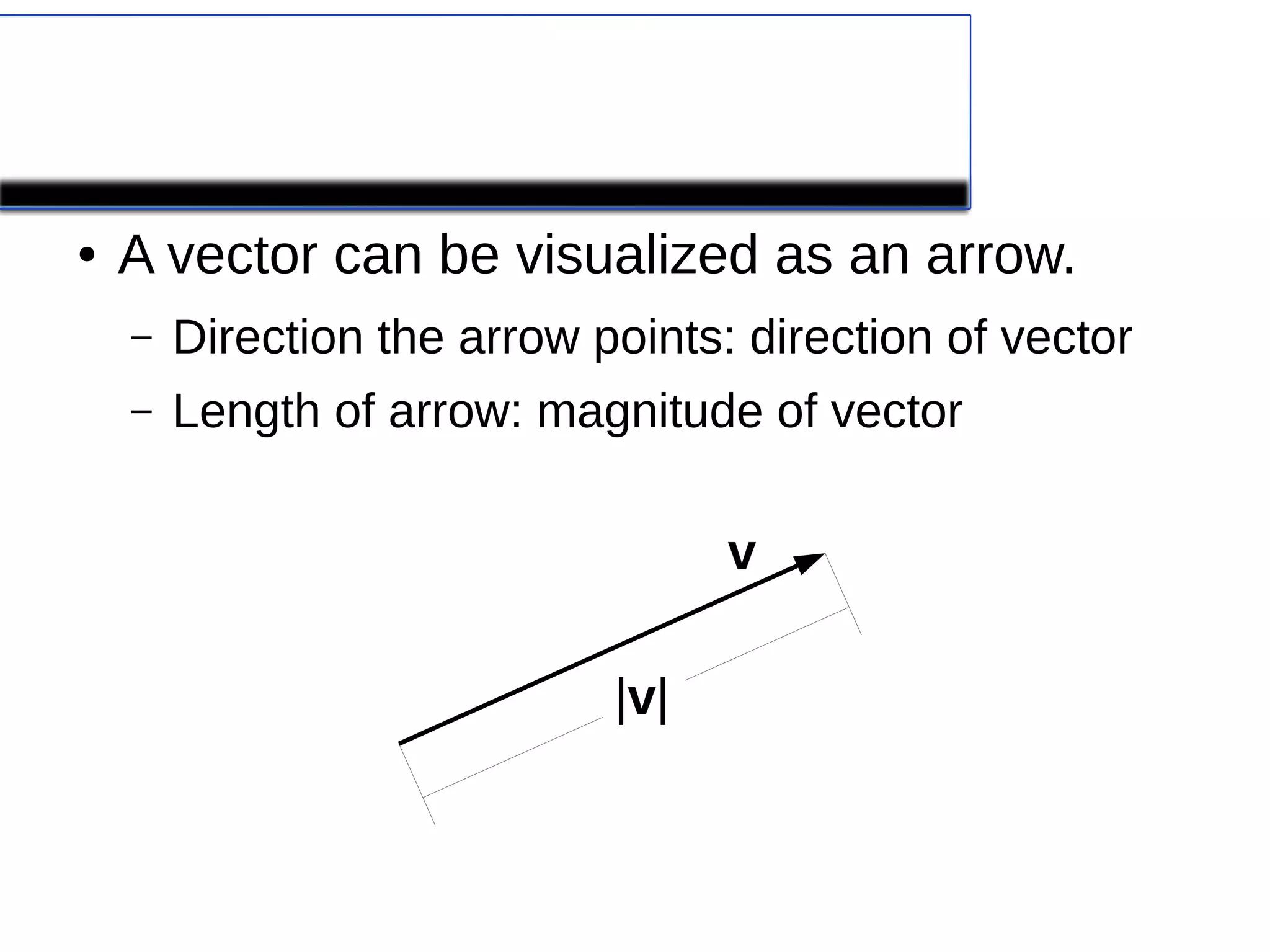 Lesson 1 Vectors and Scalars PPT
