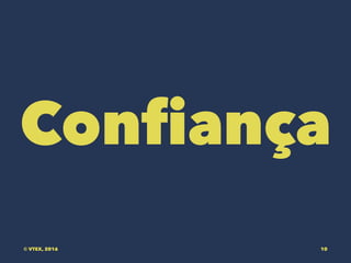 Confiança
© VTEX, 2016 10
 