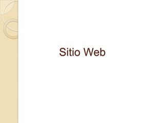 Sitio Web