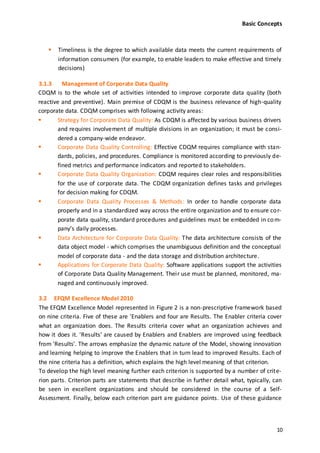 Universität St. Gallens Framework for Corporate Data Quality Management ...
