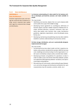 Universität St. Gallens Framework for Corporate Data Quality Management ...