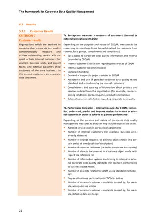 Universität St. Gallens Framework for Corporate Data Quality Management ...