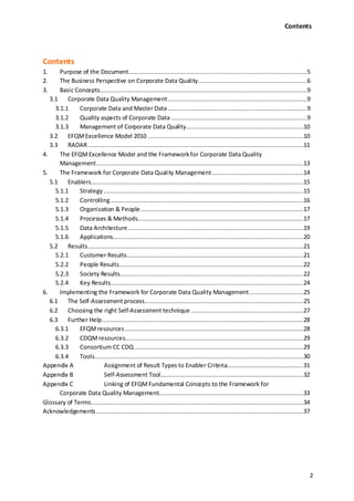 Universität St. Gallens Framework for Corporate Data Quality Management ...