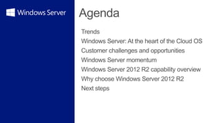 windows server 2012 R2 | PPTX