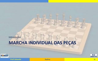 Marcha individual das peçasIntrodução21